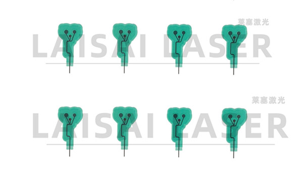 基于石墨烯為原材料的穿戴式血糖印刷電極激光模切機(jī)