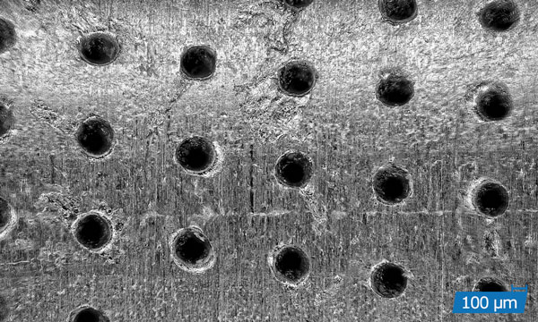 激光精密鉆孔 ? 速度極快，磨損最小(圖7)