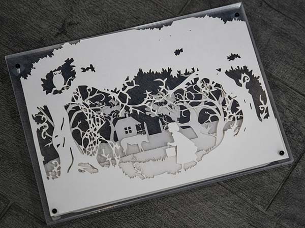 紙張激光切割 五種有趣的激光材料切割和雕刻(圖1)